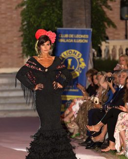 traje flamenca negro